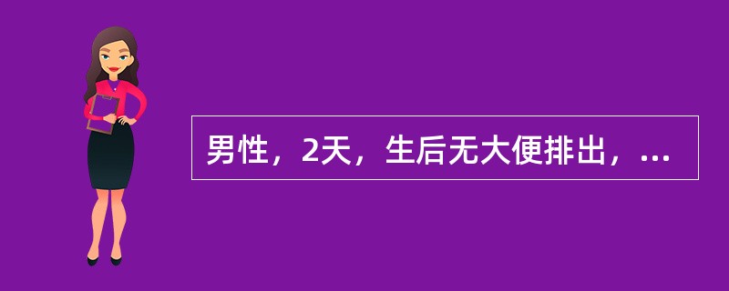 男性，2天，生后无大便排出，伴呕吐。查体：腹胀，可见肠型，肠鸣音活跃。会阴部平坦，臀沟浅，未见肛门。拟诊为先天性肛门闭锁。一般认为，腹部倒立侧位片在生后何时拍有意义