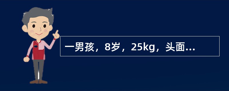 一男孩，8岁，25kg，头面部，四肢会阴开水烫伤3小时，烧伤面积50%，深Ⅱ度20%，Ⅲ度30%，烦躁不安，手足湿润，心律160次/分，呼吸25次/分，伤后无尿。首选诊断是()