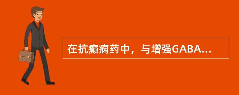 在抗癫痫药中，与增强GABA功能有关的药物有