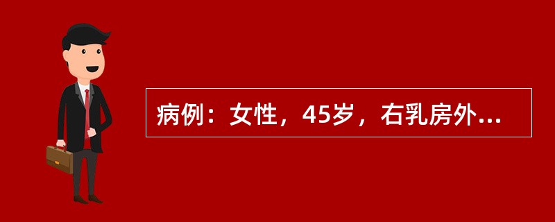 病例：女性，45岁，右乳房外上限肿块4×3cm，皮肤略回缩，基底不固定。右腋下5×5cm的淋巴结2个、质硬、固定。如果冰冻切片报告为乳癌，最佳手术方式是：（）