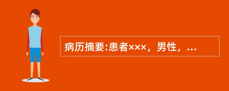 病历摘要:患者×××，男性，21岁，不慎从3米高处坠落，双足着地，出现双足跟肿胀疼痛，腰痛不能站立。查体：腰1棘突有压痛和叩击痛，双足足跟部肿胀，触痛（＋），双下肢感觉正常，双足伸<img bo