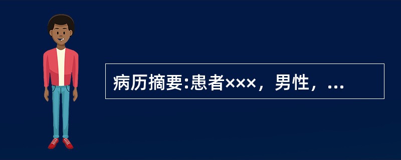 病历摘要:患者×××，男性，21岁，不慎从3米高处坠落，双足着地，出现双足跟肿胀疼痛，腰痛不能站立。查体：腰1棘突有压痛和叩击痛，双足足跟部肿胀，触痛（＋），双下肢感觉正常，双足伸<img bo