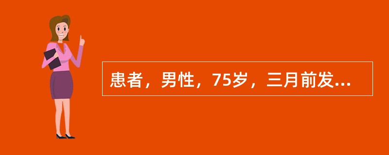 患者，男性，75岁，三月前发生一次尿潴留，目前严重尿频，排尿困难，五年前发生急性心梗，目前心脏情况较稳定。患者超声检查提示前列腺增生，则首选的治疗措施为