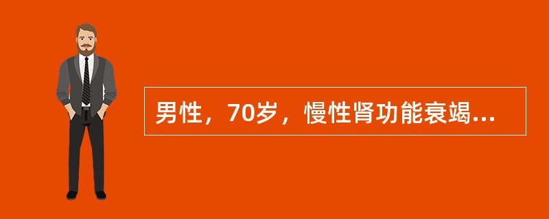 男性，70岁，慢性肾功能衰竭，心悸2天，查心电图发现T波高尖，QT间期延长通过上述检查可能发现的异常是