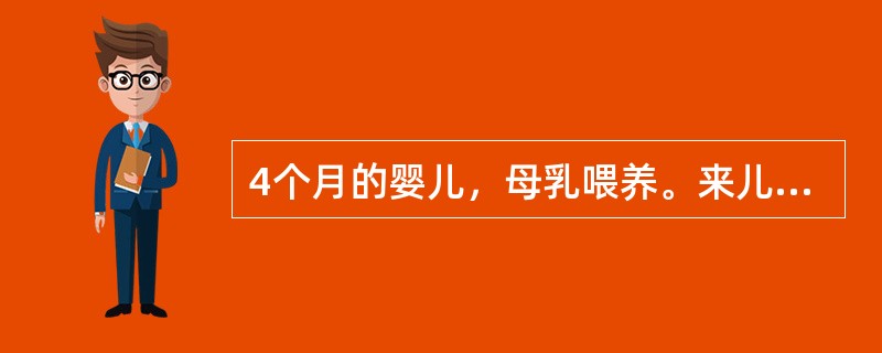 4个月的婴儿，母乳喂养。来儿童保健门诊进行健康检查及咨询。欲评价小儿营养状况，首先应作下列哪项检查