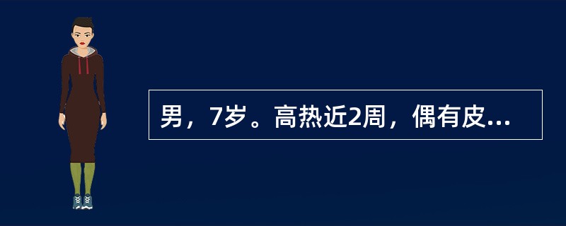 男，7岁。高热近2周，偶有皮疹，疑诊初发类风湿病。首选退热药为