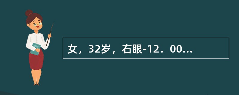 女，32岁，右眼-12．00D矫正视力0．3，左眼-11．00D矫正视力0．4，近2天发现右眼前黑影浮动本患者应进行的检查是