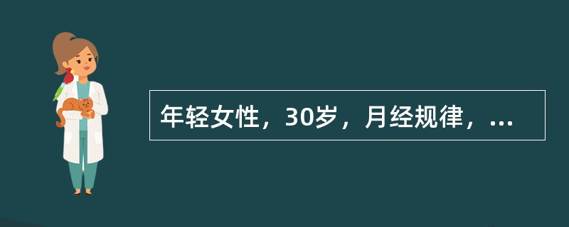 年轻女性，30岁，月经规律，结婚两年未孕，因停经50天，无诱因阴道出血一天，少于月经量，无腹痛，就诊。一旦确诊，应做如下哪些处理