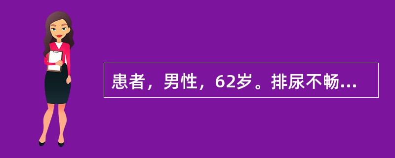 患者，男性，62岁。排尿不畅，夜尿增多2年，昨天与家人团聚喝烈性酒后，小便不能自解12小时，体检发现膀胱区明显隆起。最适合的处理是