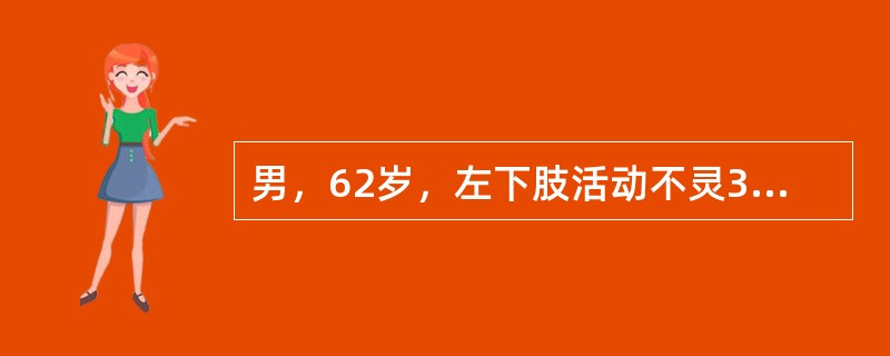 男，62岁，左下肢活动不灵3天。CT普通扫描示：右基底节区见一圆形低密度灶，边欠清，直径约为0．5cm，中线居中。本病例最可能诊断为