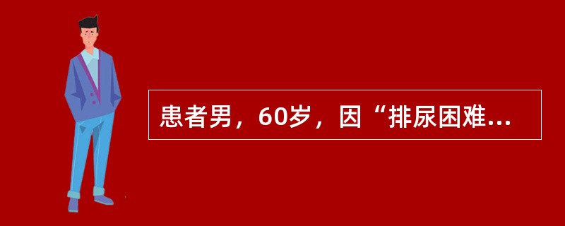 患者男，60岁，因“排尿困难，尿线细，尿不尽感2年”来诊。无尿频、尿急等症状。血PSA正常。泌尿系统B型超声：前列腺5cm×4cm×4cm，未见异常回声。明确患者功能障碍的最佳检查是