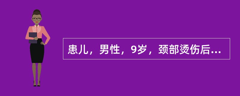 患儿，男性，9岁，颈部烫伤后瘢痕挛缩，查体见患儿下唇-颏-颈-胸粘连，颈部极度屈曲，不能平视，不能闭口，切牙外露。关于术前准备，下列不正确的是