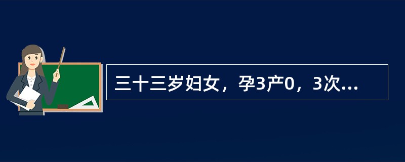 三十三岁妇女，孕3产0，3次人流史，近1年月经量增多，伴痛经而就诊，月经周期正常，检查：宫体孕60天大，质硬，右附件区触及4cm直径的囊实性包块粘连于子宫后方，双官骶韧带黄豆大小触痛结节。采取何种化验