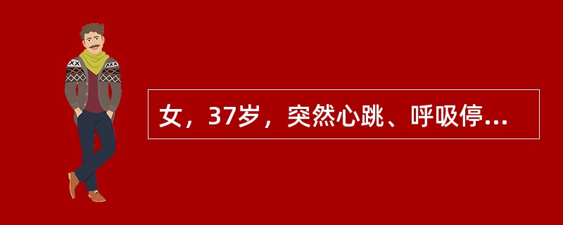 女，37岁，突然心跳、呼吸停止送入医院，急行胸外心脏按压，气管插管人工呼吸。此时抢救用药途径错误的是