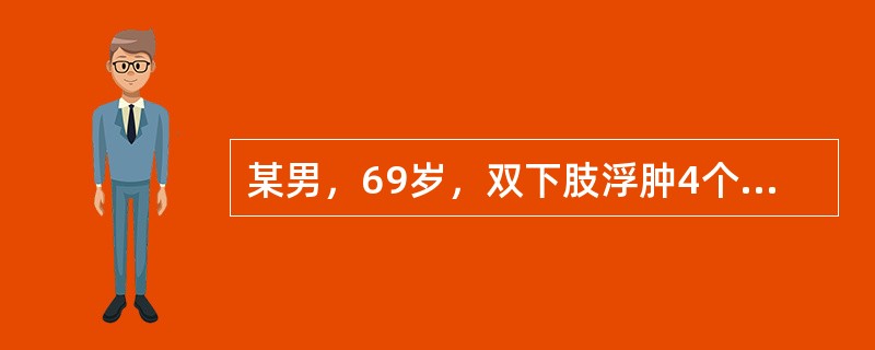 某男，69岁，双下肢浮肿4个月，4个月前查Hb150g／L，尿常规蛋白阳性，24小时尿蛋白定量5.9g，血浆白蛋白19.2g／L，血肌酐108μmol／L。为明确病因，检查首选