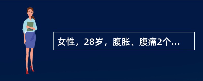 女性，28岁，腹胀、腹痛2个月，近1个月来出现便秘，伴发热、乏力及盗汗。查体：右下腹轻压痛，移动性浊音(+)，腹腔积液化验为渗出性改变，PPD强阳性需首先做哪种检查