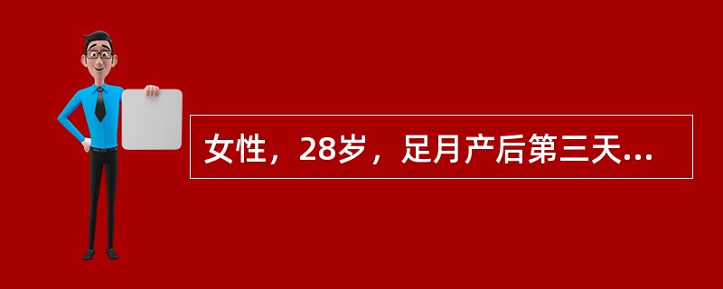 女性，28岁，足月产后第三天，突然寒战继之高热，同时尿急、尿痛，腰痛，下腹部痛，检查肾区叩痛，下腹部压痛。尿白细胞20～30个／HP、白细胞管型1～2个／HP、尿蛋白(+)，末梢血白细胞高最可能的诊断