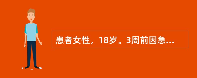 患者女性，18岁。3周前因急性化脓性扁桃腺炎发热，治疗后好转，近日来出现眼睑水肿、血压增高、少尿、呼吸困难、不能平卧而就诊。若ASO检查阳性，最可能的诊断是