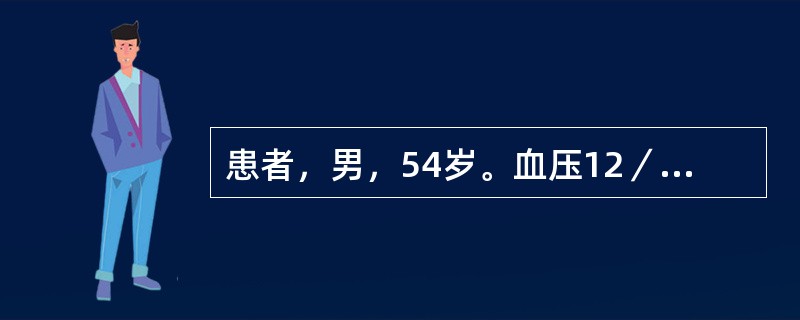 患者，男，54岁。血压12／8kPa（90／60mmHg），胸闷、乏力、头昏4个月。活动中突发晕厥，5分钟后神志清醒，心率40次／分。为明确诊断应立即做