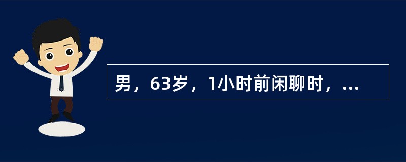 男，63岁，1小时前闲聊时，突然言语不清，跌倒在地，神志不清，小便失禁，呕吐数次。体检：浅昏迷，烦躁不安，瞳孔左4.5mm，右4.0mm，血压180/110mmHg，心率57次/分，律齐该患者治疗应立