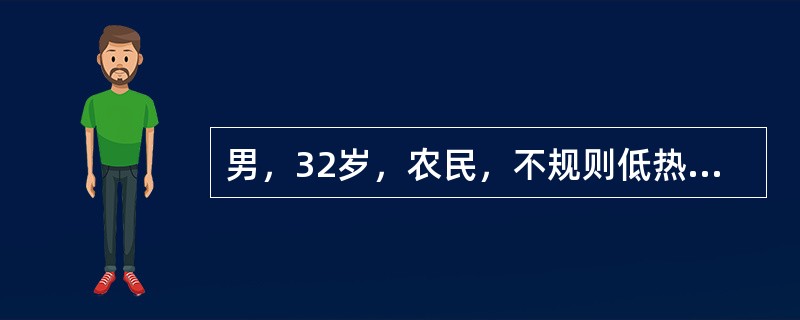 男，32岁，农民，不规则低热2月，伴夜间盗汗、乏力、食欲减退。近一月来有咳嗽，咳白黏痰，偶带少许血丝。体检无特殊，X线胸片示右上肺尖片状阴影，外周血白细胞计数正常。该患者下一步首选的检查为