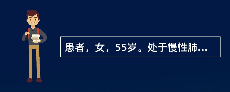 患者，女，55岁。处于慢性肺心病心功能失代偿期，经一段时间治疗后，仍有中度水肿，血钾为2.5mmol/L。该病人治疗的中心环节是