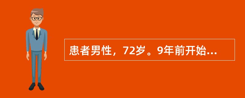 患者男性，72岁。9年前开始经常出现咳嗽、咳痰，近1年来症状加重，咳嗽、咳痰喘息，呼吸困难。X线胸片显示肺透亮度增高，膈肌低平。患者1天前在用力大便时突感呼吸困难加重，右胸刺痛。最可能诊断为自发性气胸