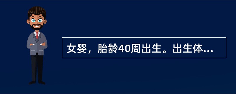 女婴，胎龄40周出生。出生体重2900g，身长50cm，皮肤红润，胎毛少，足底纹理较多。该女婴生后6天出现阴道血性分泌物，该现象最有可能是