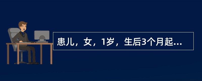 患儿，女，1岁，生后3个月起青紫渐加重，活动后气急，查体：生长发育明显落后，口唇、鼻尖、耳垂、指趾青紫明显，伴杵状指（趾），胸骨左缘闻及Ⅲ级收缩期杂音，肺动脉第二音减弱。该患儿可能的诊断