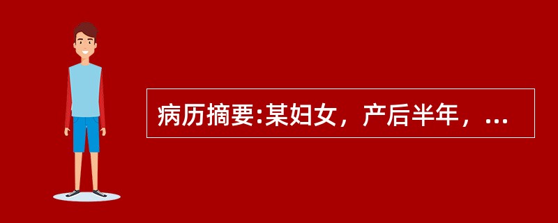 病历摘要:某妇女，产后半年，哺乳期，无月经来潮，要求避孕。妇科检查，子宫颈光滑，外口稍松，宫颈外口位于阴道口上4cm，子宫大小正常，后倾，无压痛，活动好，双侧附件区无异常下列哪种情况适宜行人工流产术