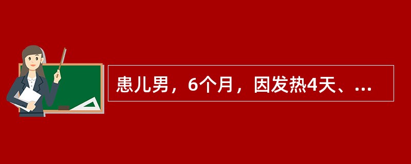 患儿男，6个月，因发热4天、咳嗽入院。体温39℃，嗜睡，面色苍白，呼吸急促，口周发绀，三凹征阳性。双肺可闻及湿啰音。最可能的诊断是