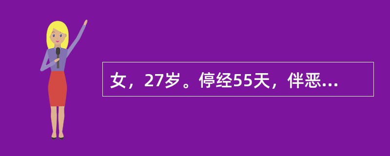女，27岁。停经55天，伴恶心、呕吐。妇科检查：子宫增大约妊娠50天，双侧附件（-）。若确定为妊娠，最佳的终止妊娠方法是