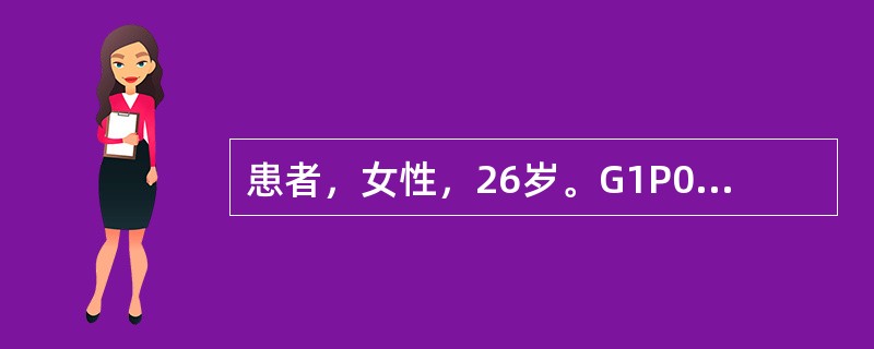 患者，女性，26岁。G1P0A0L0。因"停经36周，食欲差、恶心、呕吐7天，加重2天"入院。患者平素体健，无重大病史可载。既往月经规律，定时产前检查，无异常情况，无药物治疗史。7