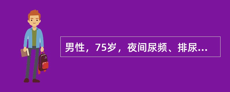 男性，75岁，夜间尿频、排尿困难6年。直肠指检查示前列腺重度增生。拟手术治疗收入院。入院后第2天，连续8小时不能排尿，并有下腹胀痛。查体：下腹部膀胱区膨隆、有触痛。正确的处理是