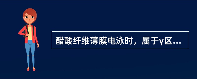 醋酸纤维薄膜电泳时，属于γ区带的血浆蛋白质有()