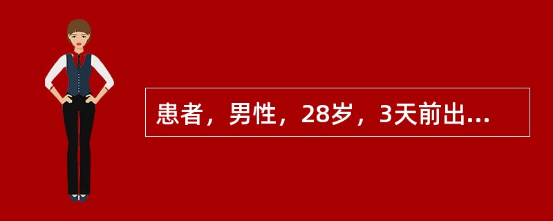 患者，男性，28岁，3天前出现低热、烦躁，对风、声、光等刺激敏感，不能进食，不能饮水，听到水声即可出现咽肌的强烈痉挛，并伴有右上肢麻木感。查T39℃，脉搏100次／分，神志清楚，声音嘶哑，流涎。你认为