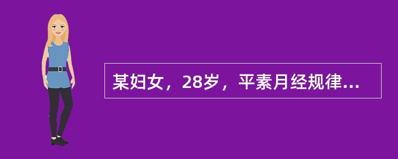 某妇女，28岁，平素月经规律，26～28天1次，每次持续4天，其上1次月经是10月1日。今日是10月3日，那么，她的子宫内膜变化处于