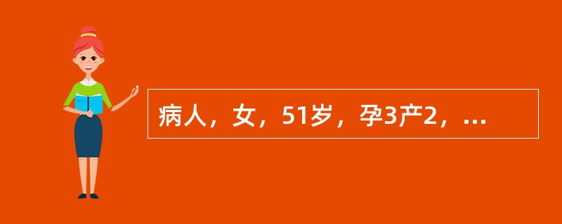 病人，女，51岁，孕3产2，诉腰骶部酸痛及下坠感3个月。妇科检查：病人平卧向下屏气用力，发现子宫颈外口与处女膜缘距离2cm，但未达处女膜缘。建议该病人的处理是（）。