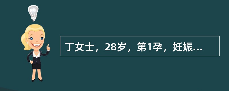 丁女士，28岁，第1孕，妊娠41周，骨盆外测量径线：24、26、18、8(cm)，产科腹部触诊，头位，估计胎儿体重3500～3600g，跨耻征可疑阳性。考虑最大可能为