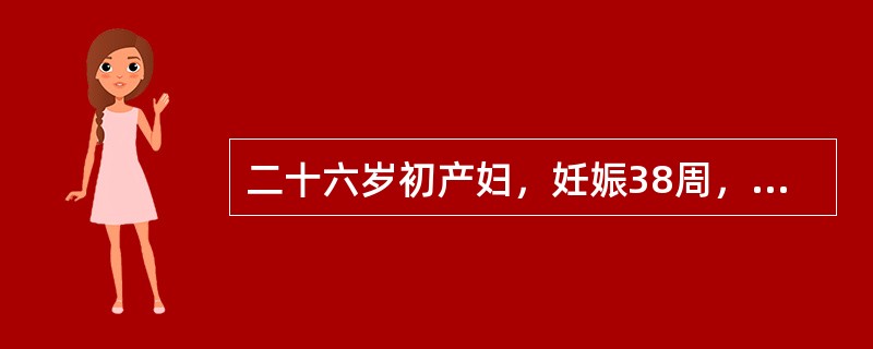 二十六岁初产妇，妊娠38周，枕左前位。阵发性腹痛，宫缩10分钟1次，持续40秒，宫口开大2cm。此时的处理原则应是