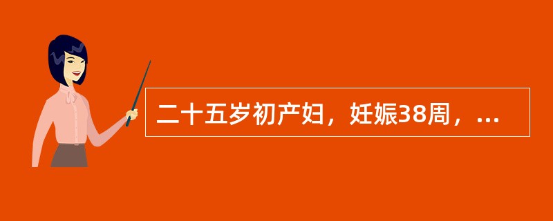 二十五岁初产妇，妊娠38周，规律宫缩12小时，宫缩间隔4分钟，持续40秒，宫口3cm，胎心基线119次／分。此时胎膜自破，为黄色质稀，判断为羊水Ⅰ度。需再做进一步的处理是