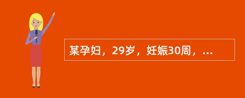 某孕妇，29岁，妊娠30周，阴道少量流血2天，感下腹坠痛2小时。胎心率150次／分。肛门检查：宫口扩张可容指尖，胎头先露，高浮。下列处理中哪一项最重要