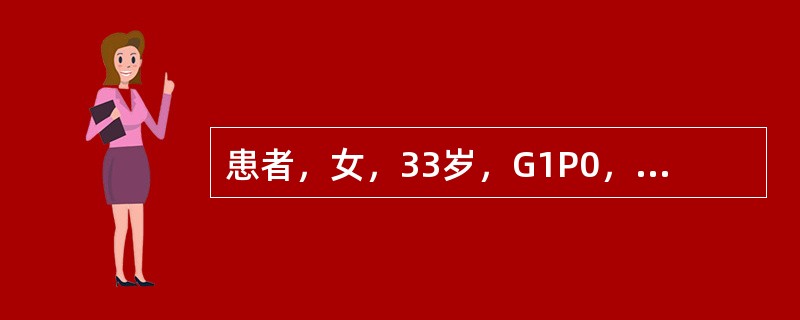 患者，女，33岁，G1P0，因"月经量增多近1年'来诊。妇科检查：子宫增大如妊娠6周，附件（-）。该患者明确诊断后应采取的治疗措施是