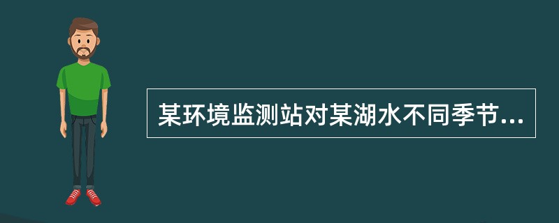 某环境监测站对某湖水不同季节微囊藻毒素的含量进行测定，每个季节有5个测量数据。若计算结果P＜0.05(α＝0.05)，如要进一步知道哪两个总体均数有差别，选用