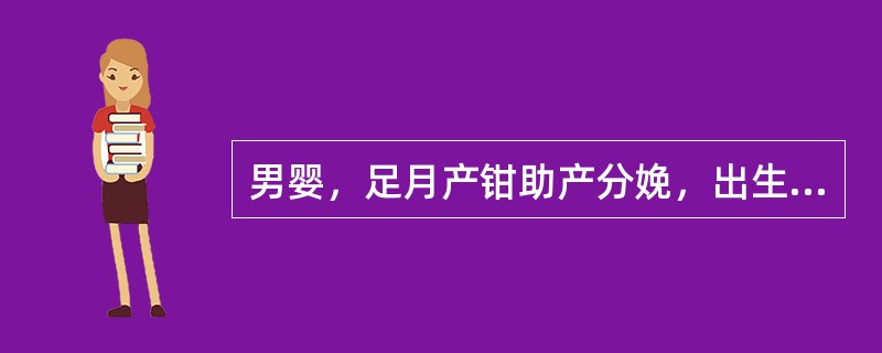 男婴，足月产钳助产分娩，出生Apgar评分1分钟3分，5分钟8分。生后2天，嗜睡，时有惊厥，瞳孔缩小，肌张力低，头颅CT扫描，右侧额叶有低密度影。该病儿的支持治疗下列不妥的是