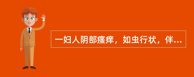 一妇人阴部瘙痒，如虫行状，伴有灼热疼痛，带下量多，色黄呈泡沫状，味腥臭，舌质红苔黄腻，脉滑数。首选方剂为