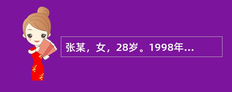 张某，女，28岁。1998年3月28日就诊。主诉：便秘2个月，患者发病的2个月前刮宫产一女婴，因术中出血过多，曾输血600毫升。分娩后至今，每次排便均需外用开塞露或服果导片，以后用药量渐增大。现每需服