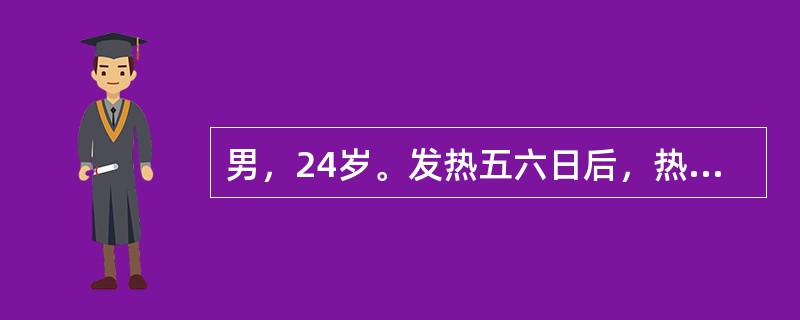 男，24岁。发热五六日后，热略减退，突然出现肢体软弱无力，步履艰难，心烦口渴，咽喉干燥，咳痰不爽，小便黄少，大便干燥，舌质红苔黄，脉细数。证属