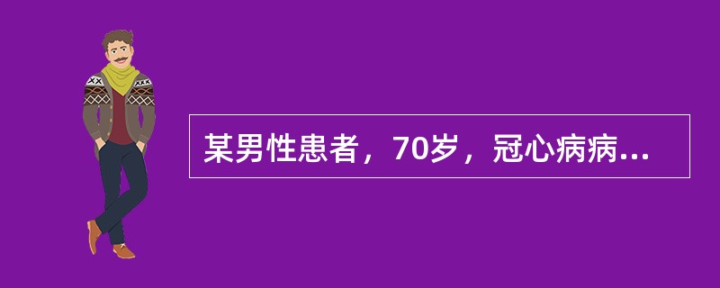 某男性患者，70岁，冠心病病史多年，两周来心中悸动不安，头眩，畏寒肢冷，下肢浮肿，渴不欲饮，恶心吐涎，舌质淡胖苔，脉弦。如此，根据上述辨证类型及治疗原则，治疗本证的最佳方剂为