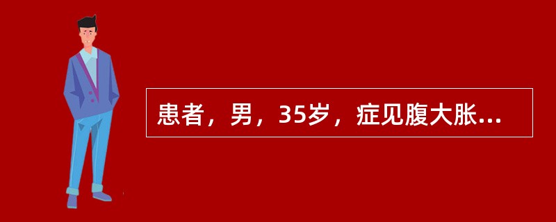 患者，男，35岁，症见腹大胀满，青筋暴露，面色晦滞，唇紫，口干而燥，心烦失眠，小便短少，舌红少津，苔少，脉细数。患者近日经常鼻衄或牙龈出血，宜加